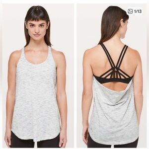 Lululemon Athletica Lululemon Moment To Movement 2-In-1 Sports Bra Tank Top